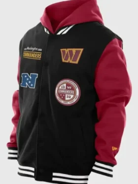 New Era Washington Commanders Hoodie Jacket