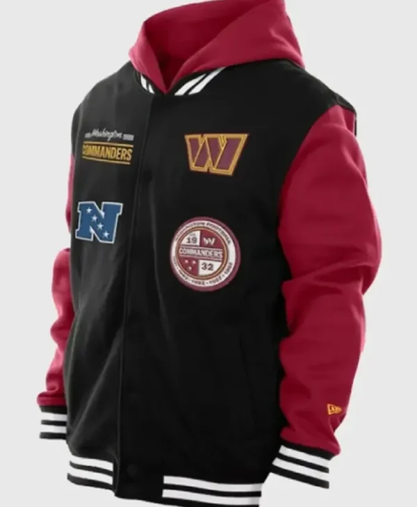 New Era Washington Commanders Hoodie Jacket