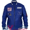 New York Giants Bomber MA-1 Jacket