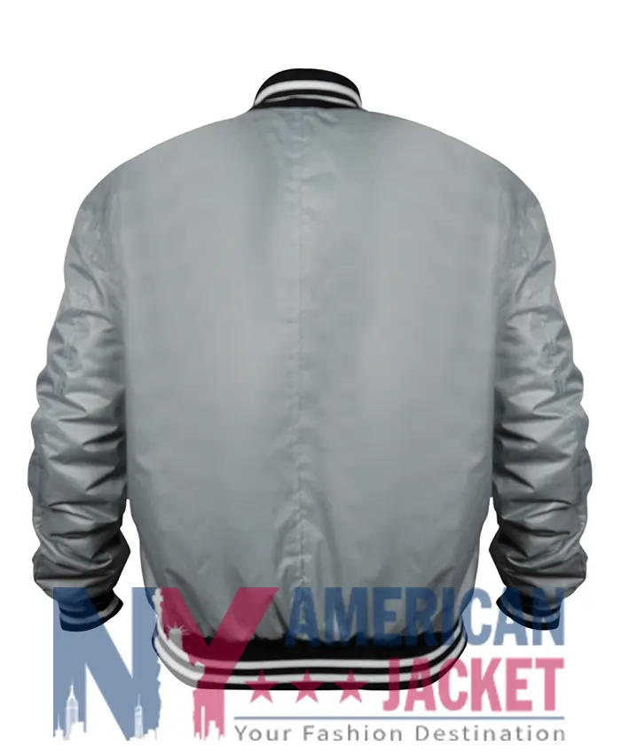 New York Yankees 90’s Varsity Silver Jacket