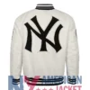 New York Yankees Retro Rib Classic Satin Jacket
