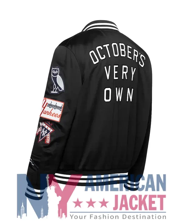 OVO x New Era x Yankees MLB Varsity Jacket