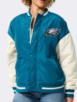 Philadelphia Eagles Terez Bomber Jacket
