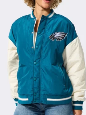 Philadelphia Eagles Terez Bomber Jacket