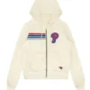 Philadelphia Phillies Aviator Nation x MLB Cream Stripe Hoodie