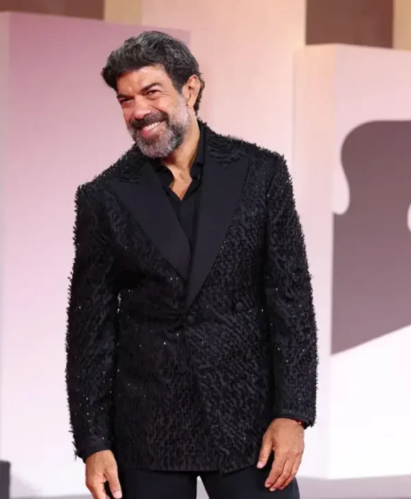 Pierfrancesco Favino The 82nd Venice International Film Blazer