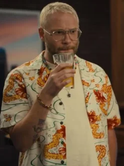 Platonic 2023 Seth Rogen Printed Shirt
