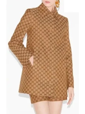 Real Housewives of Miami Marysol Patton S07 Canvas Dress Shirt