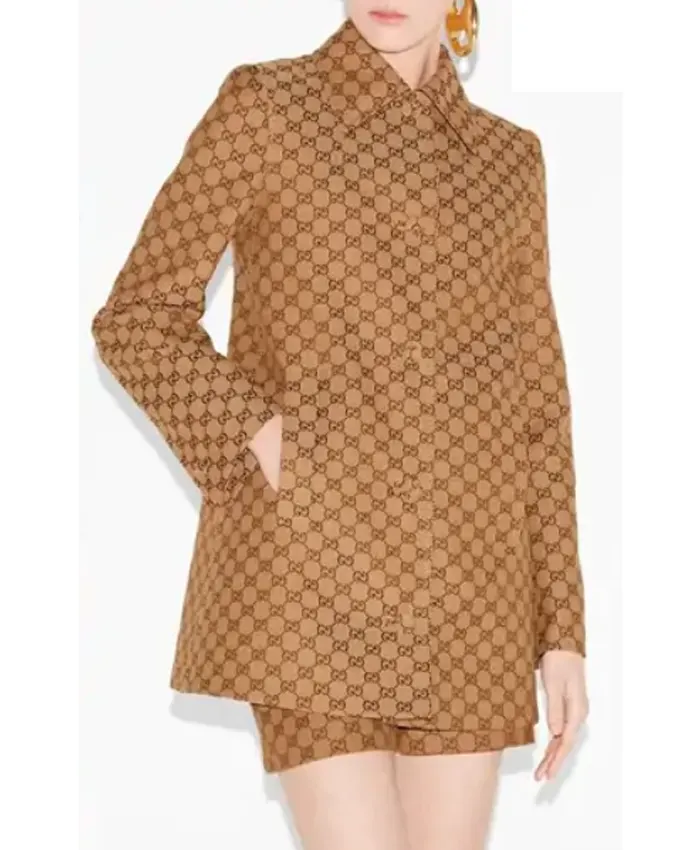 Real Housewives of Miami Marysol Patton S07 Canvas Dress Shirt