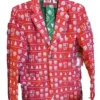 Red Christmas Suit Jacket