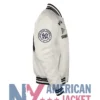 Retro New York Yankees Classic Rib Satin Jacket