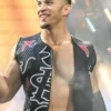 Ricky Saints WWE NXT Black Leather Vest