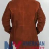 Robert Taylor Leather Longmire Trench Coat