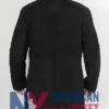 Robert Taylor Longmire Trench Leather Black Coat