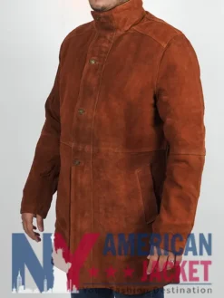 Robert Taylor Longmire Trench Leather Coat
