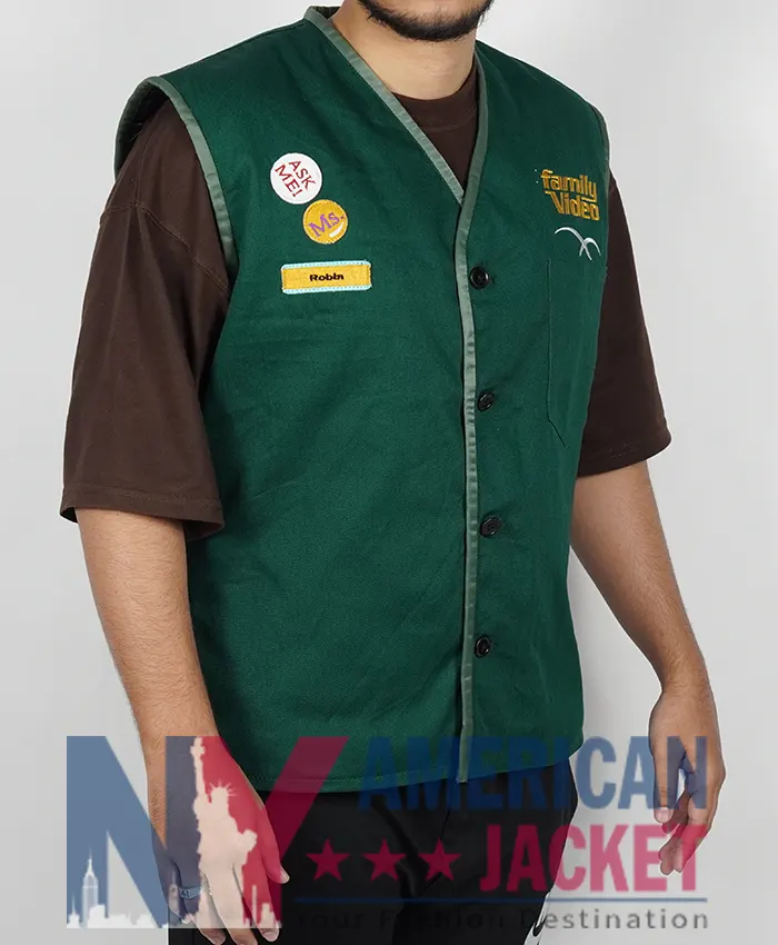 Robin Stranger Things Green Ask Me Family Vest