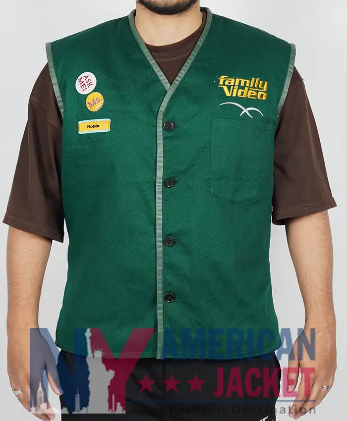 Robin Stranger Things Green Me Ask Family Video Vest