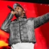 Roots Picnic 2025 Meek Mill Leather Grey Jacket