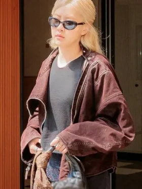 Rosé Milan 2025 Brown Jacket