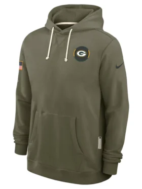 Salute To Service Green Bay Packers 2025 Hoodie