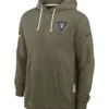 Salute To Service Las Vegas Raiders 2025 Hoodie