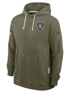 Salute To Service Las Vegas Raiders 2025 Hoodie