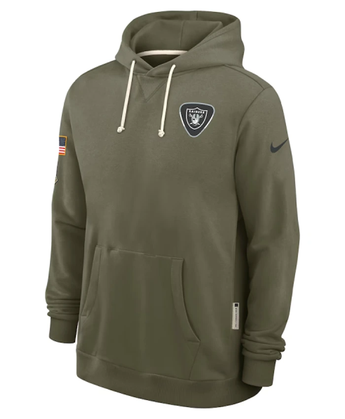 Salute To Service Las Vegas Raiders 2025 Hoodie