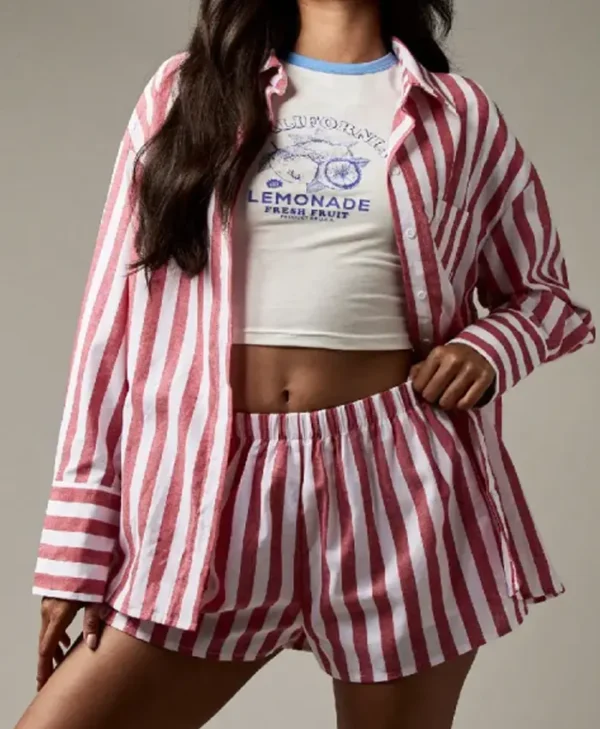 Sam And Billie Sister Act S01 Billie Faiers Striped Shirt