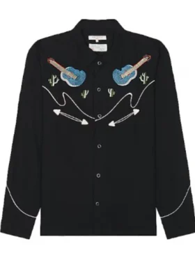Sam Riordan TV-Series Gen V S02 Asa Germann Western Guitar Shirt