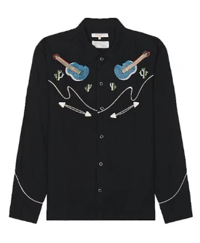 Sam Riordan TV-Series Gen V S02 Asa Germann Western Guitar Shirt