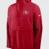 San Francisco 49ers Nike Sideline Anorak Hooded Jacket