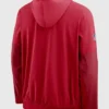 San Francisco 49ers Sideline Nike Anorak Hooded Jacket