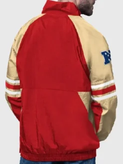 San Francisco 49ers Starter Prospect Pullover Half-Zip Jacket
