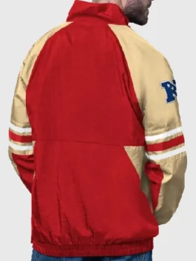 San Francisco 49ers Starter Prospect Pullover Half-Zip Jacket
