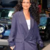 Shiraz Tzarfati NYC 2025 Navy Blue Blazer