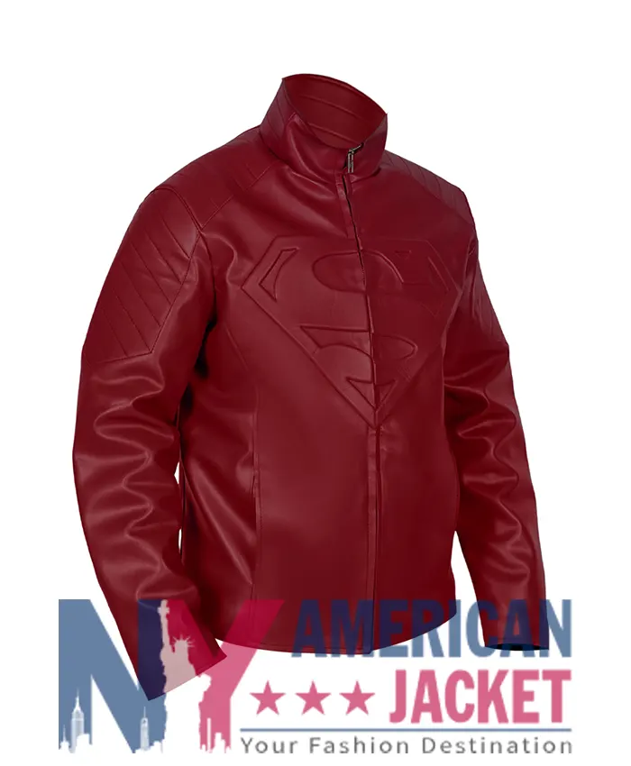 Smallville Superman Maroon Jacket