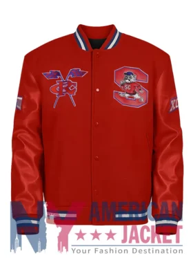 South Carolina State University Red Varsity Jacket