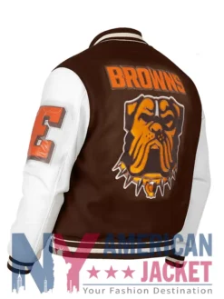 Spencer Cleveland Browns Varsity Letterman Jacket