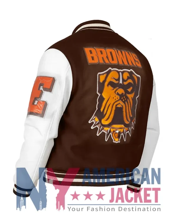Spencer Cleveland Browns Varsity Letterman Jacket