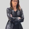 Stephanie White Indiana Fever Leather Jacket