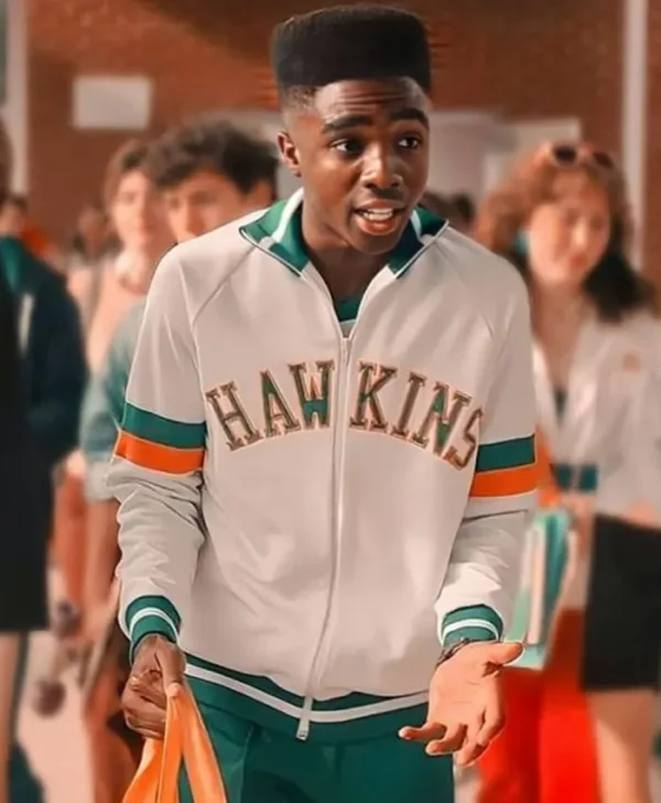Stranger Things S04 Lucas Sinclair Hawkins Jacket