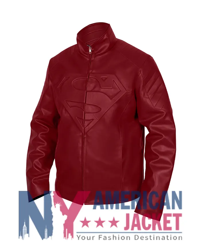 Superman Smallville Maroon Jacket