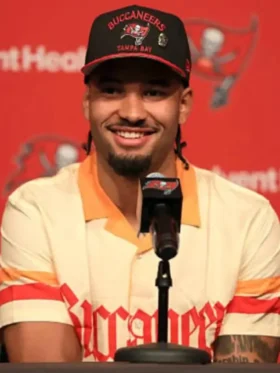 Tampa Bay Buccaneers Emeka Egbuka Press Conference Shirt