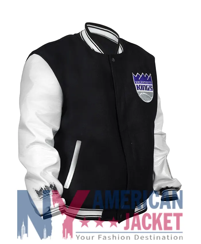 Taylor Kings Sacramento Bomber Black Jacket