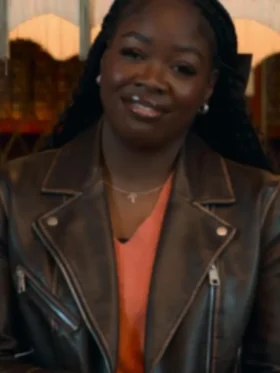 The Inheritance S01 Distressed Leather Brown Jacket