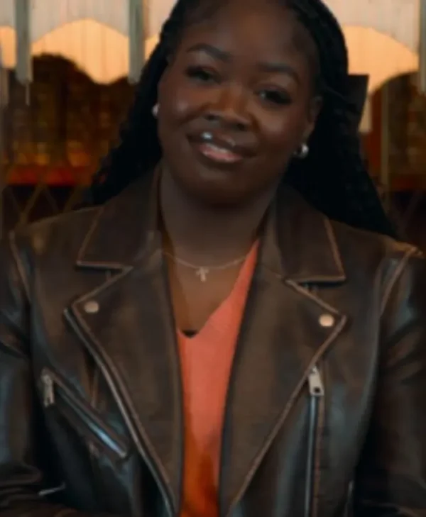 The Inheritance S01 Distressed Leather Brown Jacket