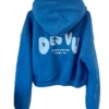 The Princess Diaries Blue Princess Andre Zip Hoodie