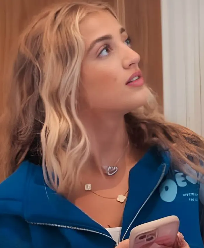 The Princess Diaries Princess Andre Blue Zip Hoodie