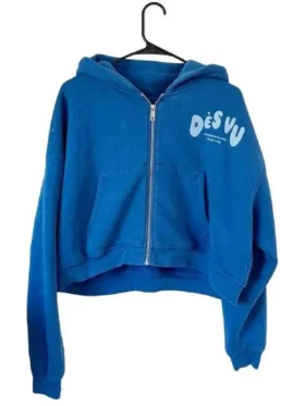 The Princess Diaries Princess Andre Zip Blue Hoodie