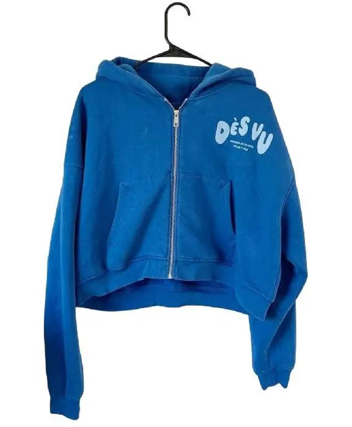 The Princess Diaries Princess Andre Zip Blue Hoodie